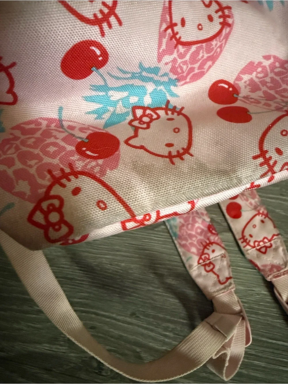 Herschel Supply Company Pink Hello Kitty Kids Backpack with Red & Blue Accents